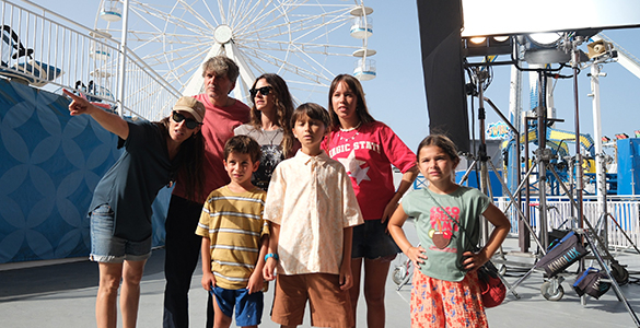 Salva Reina, Amaia Salamanca y cuatro niños ruedan "MENUDAS VACACIONES", de Paz Jiménez